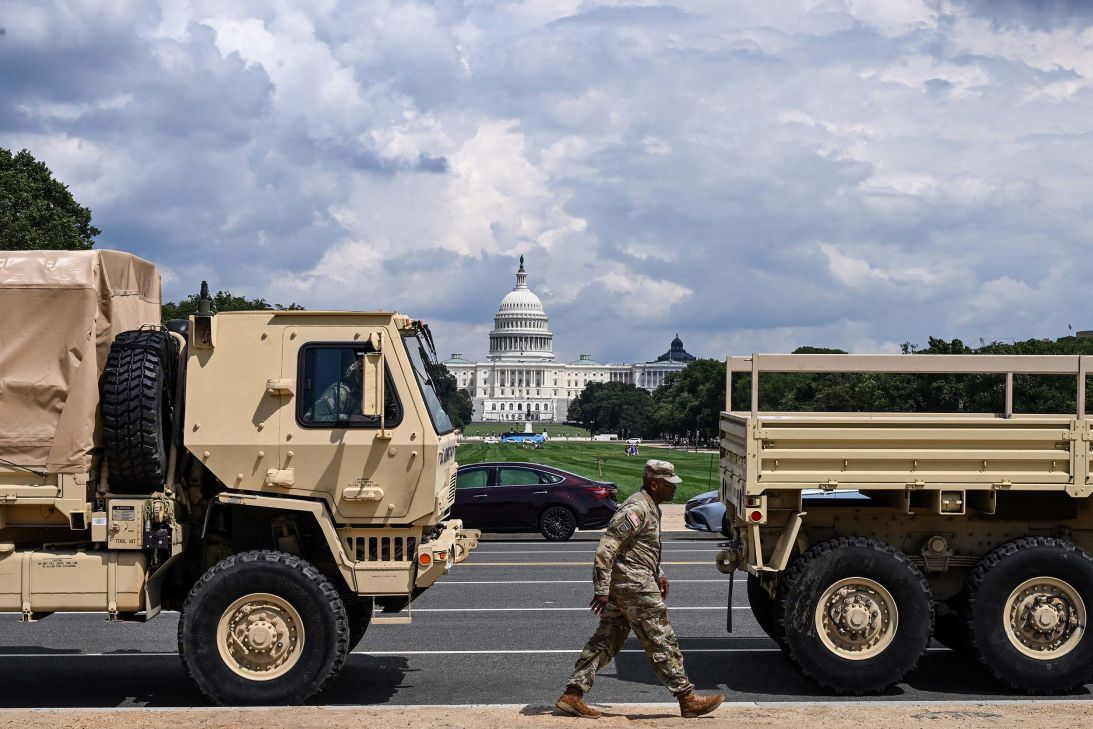 The National Guard is taking over D.C. on Trump's authoritarian orders