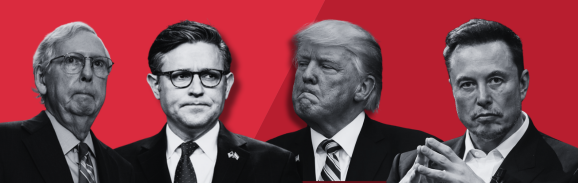 Trump, Musk, McConnell, Johnson
