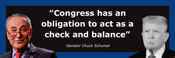 Schumer/Trump Callout