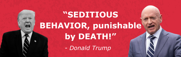 Trump calling for Sen. Kelly's death