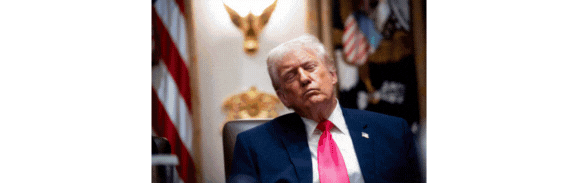 Trump sleeping