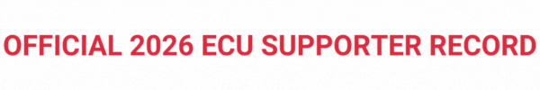 OFFICIAL 2026 ECU SUPPORTER RECORD