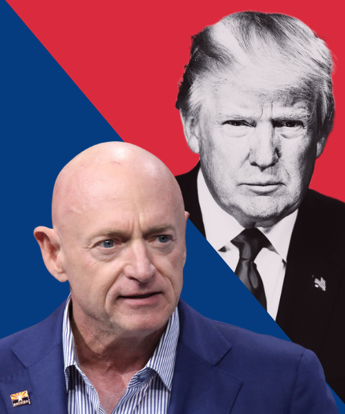 Mark Kelly & Donald Trump