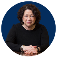 Justice Sonia Sotomayor & Donald Trump