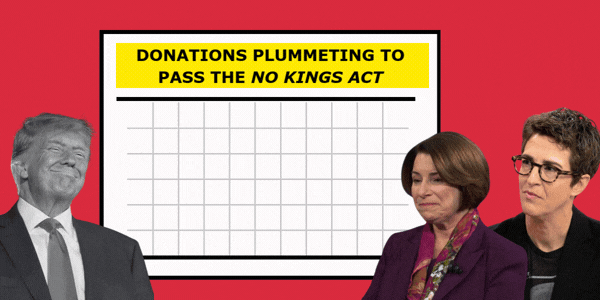 Donations plummeting